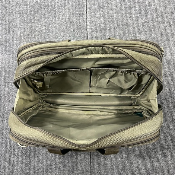 Briggs & Riley 231X-7 Double Expandable Carry-On Business Travel Bag Olive Green - Picture 9 of 16